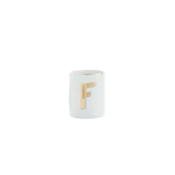 Online Bitossi Home Bicchiere Lettera F