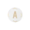 Clearance Bitossi Home Piattino Lettera A Decalcomania Oro