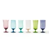 Hot Bitossi Home Set 6 Bicchieri Birra Forme Assortite Colori Assortiti