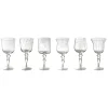 Online Bitossi Home Set 6 Calici Forme Assortite - Texture Trasparente