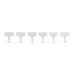 Outlet Bitossi Home Set 6 Coppette Forme Assortite - Texture Trasparente