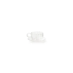 Best Bitossi Home Set 6 Tazze Caffe C/Piatto Trasparente