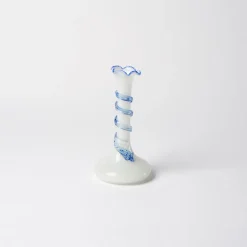 Online Bitossi Home Vasetto Con Decoro Azzurro